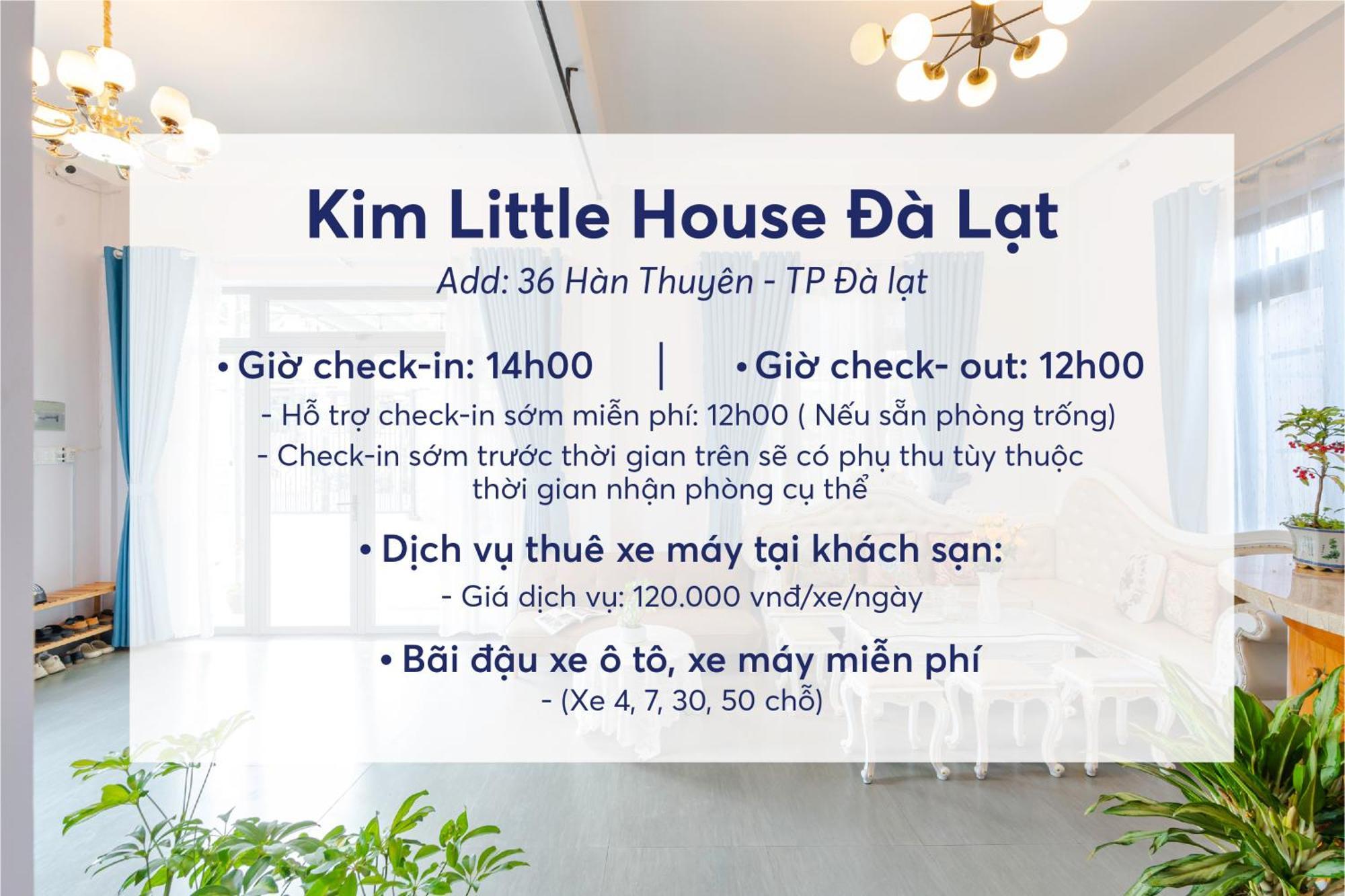 Kim Little Hotel Dalat Exterior foto